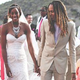 Glory Johnson and Brittney Griner were married May 8, 2015, in Phoenix.
People Magazine via Twitter